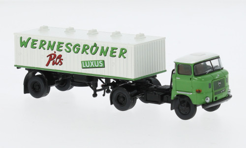 Brekina - IFA W 50 Bier-SZ, 1965, Wernesgrüner Pils, 1:87