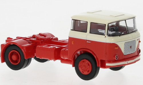 Brekina - LIAZ 706 SZM, hellbeige/hellrot, 1970, 1:87