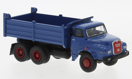 Brekina - MAN 26.280 DHAK, blau/schwarz, 1972, 1:87