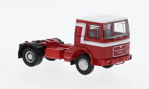 Brekina - Roman Diesel SZM, rot/weiss, 1968, 1:87