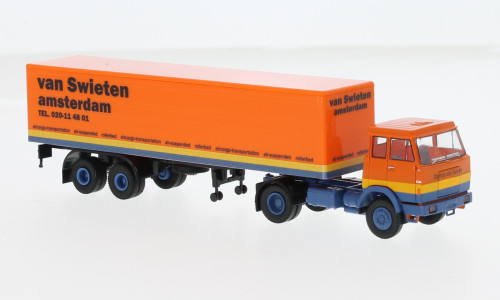 Brekina - Hanomag Henschel F 161 S Koffer-SZ, 1969, van Swieten, 1:87