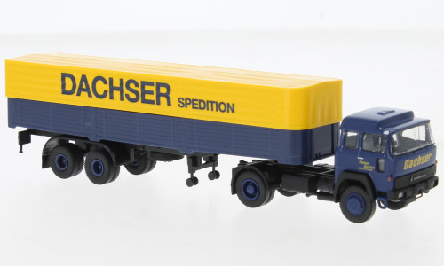 Brekina - Magirus 310 D 16 PP-Sattelzug, 1974, Dachser Spedition, 1:87