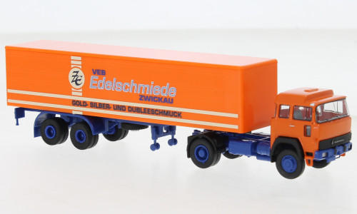 Brekina - Magirus 310 D 16 Koffer-SZ, 1974, Deutrans, 1:87