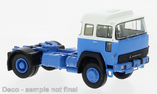 Brekina - Magirus 310 D 16 SZM, weiss/blau, 1974, 1:87