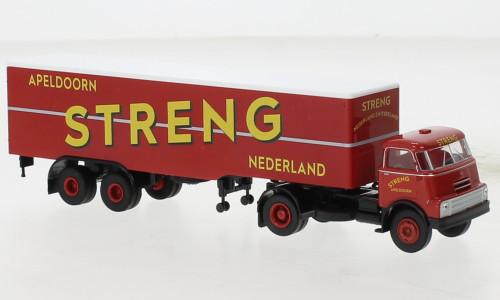 Brekina - DAF DO 2000 Koffer-SZ, 1957, Streng, 1:87