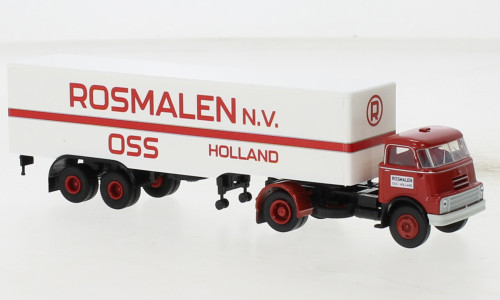 Brekina - DAF DO 2000 Koffer-SZ, 1957, Rosmalen, 1:87