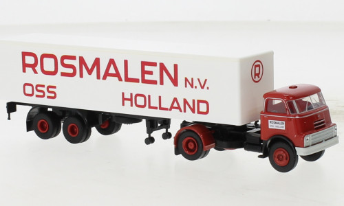 Brekina - DAF DO 2000 Koffer-SZ, 1957, Rosmalen, 1:87