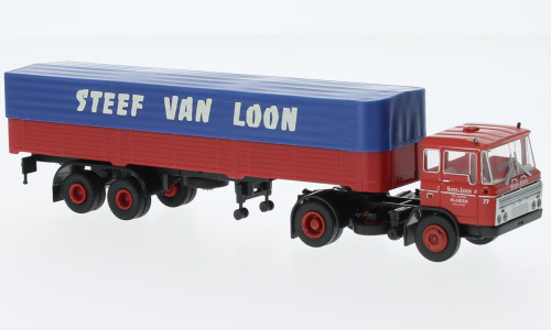 Brekina - DAF FT 2600 PP-SZ, 1962, Steef v. Loon, 1:87