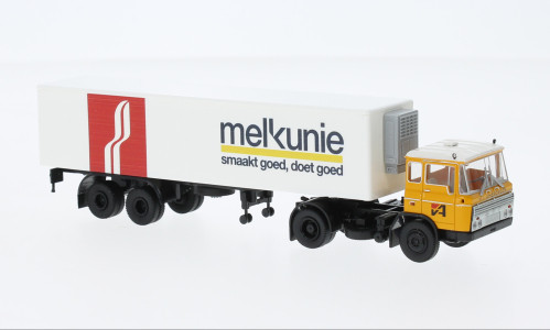 Brekina - DAF FT 2600 Kühlkoffer-SZ, 1962, van Amerongen - Melkunie, 1:87