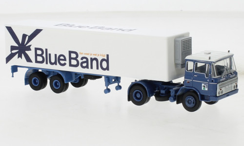 Brekina - DAF FT 2600 Kühlkoffer-SZ, 1962, Binfürst - Blue Band, 1:87