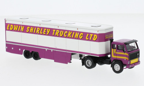 Brekina - Volvo F 89 Veranstaltungstruck, 1977, Edwin Shirley Trucking, 1:87