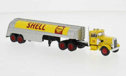 Brekina - Peterbilt 281 Tank-SZ, 1955, Shell, 1:87