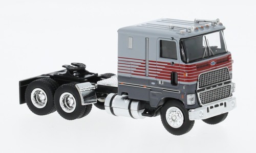 Brekina - Ford CLT 9000, grau/rot, 1978, 1:87