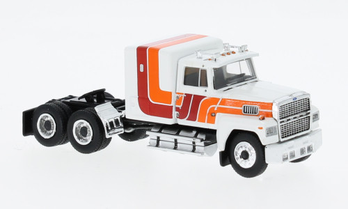 Brekina - Ford LTL 9000, weiss/orange, 1978, 1:87