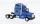 Brekina - Kenworth T 600, blau/schwarz, 1984, 1:87