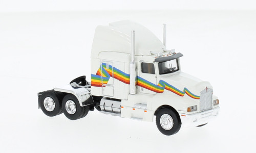 Brekina - Kenworth T 600, 1984, Rainbow, 1:87