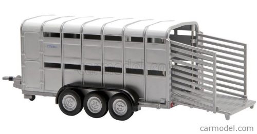 Britains - Ifor Livestock Trailer - Trasporto Animali Bestiame Silver White