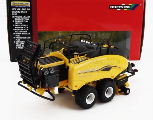 Britains - NEW HOLLAND TRAILER BIG SQUARE BALER PLUS YELLOW BLACK