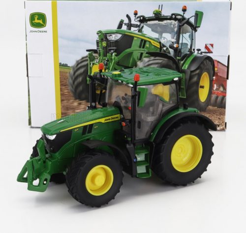 Britains - JOHN DEERE 6R 185 TRACTOR 2022 GREEN YELLOW