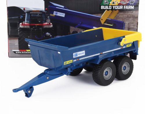 Britains - KANE DUMP TRAILER - CARRELLO CASSONE RIBALTABILE BLUE YELLOW