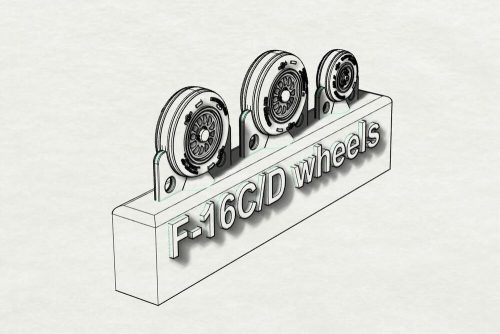 Brengun - F-16C_D wheels