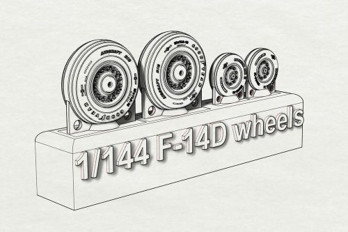 Brengun - F-14D wheels