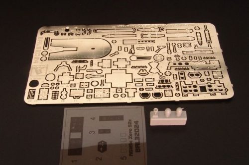 Brengun - 1/32 Mitsubishi A6M5c Zero interior (Hasegawa kit) PE set for Hasegawa kit