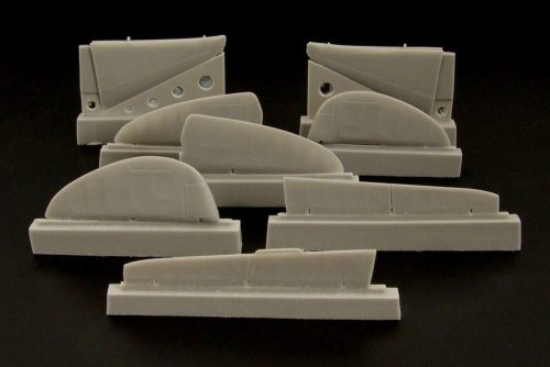 Brengun - MiG 3 control surfaces (ICM and ALANGER kit)