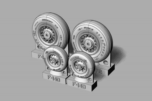 Brengun - F-14D Tomcat Wheels set