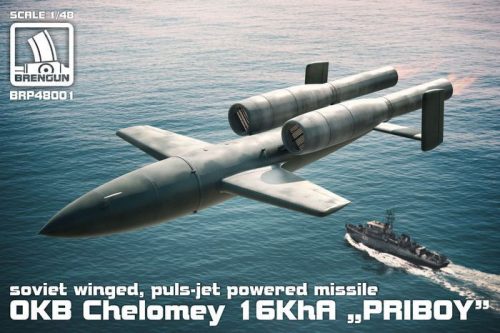 Brengun - 1/48 OKB Chelomey 16KhA PRIBOY missile plastic construction kit of soviet missile