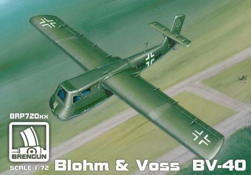 Brengun - 1/72 Blohm Voss BV-40 Plastic kit with PE parts