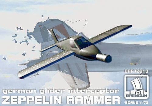 Brengun - 1/72 Zeppelin rammer (2pieces) Plastic kit with PE parts