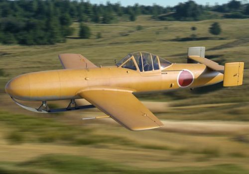 Brengun - 1/72 Yokosuka Ohka MXY7-K1 trainer plastic construction kit