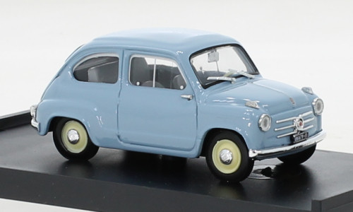 Brumm - Fiat 600 Berlina Serie 1  hellblau  1955  1:43