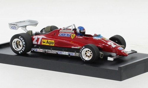 Brumm - Ferrari 126C2 turbo, Formel 1, GP Italien, 1982, #27, 1:43