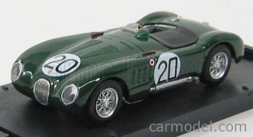 Brumm - Jaguar C Type 1 H Le Mans 1951 Walker-Whitehead N 20 British Racing Green