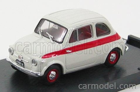 Brumm - Fiat 500 Nuova Sport Tetto Metallico - Metal Top 1957 Light Grey