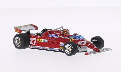 Brumm - Ferrari 126CK Turbo  Formel 1  GP Monte Carlo  1981  Suderia Ferrari   27  1:43