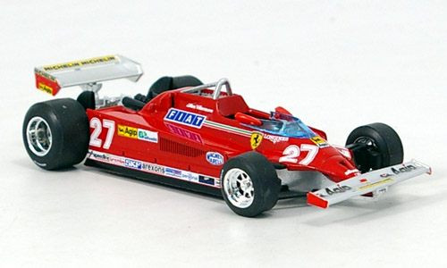 Brumm - Ferrari 126CK Turbo, Formel 1, GP Italien, 1981, Scuderia Ferrari, #27, 1:43