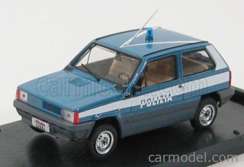 Brumm - Fiat Panda 45 - Polizia Stradale 1980 Blue White