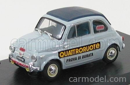 Brumm - Fiat 500 Nuova 1958 - Prova Di Durata Quattroruote Grey