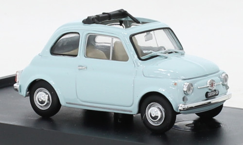 Brumm - Fiat 500F  hellblau  1965  1:43