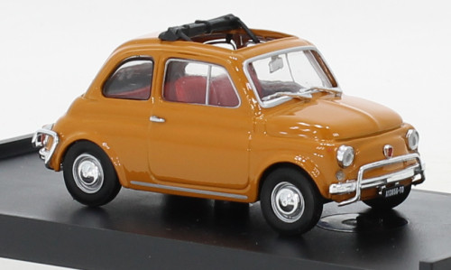 Brumm - Fiat 500 L  dunkelgelb  1968  1:43