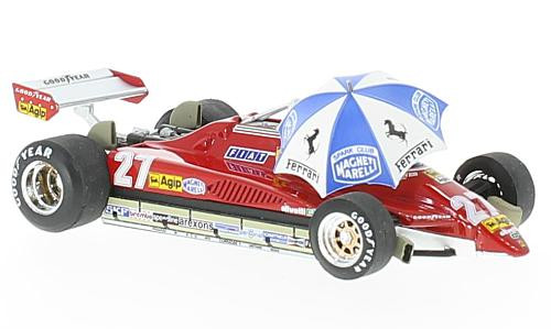 Brumm - Ferrari 126C2 turbo, Formel 1, GP Brasilien, 1982, #27, 1:43