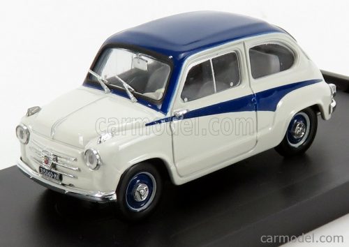 Brumm - Fiat 600 750 Derivazione Abarth 1956 Grey Blue