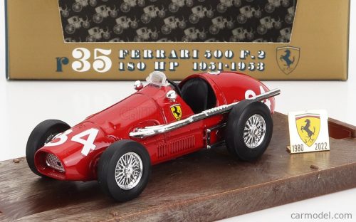 Brumm - Ferrari F1 500F2 N 34 World Champion 1952 Alberto Ascari - Brumm Win - Yes We Can Cassazione 7 Luglio 2022 Red