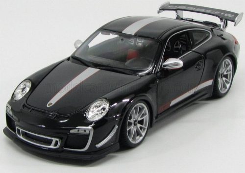 Burago - PORSCHE 911 997-2 GT3 RS 4.0 COUPE 2012 BLACK SILVER