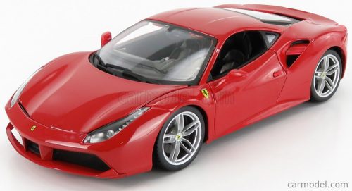 Burago - Ferrari 488 Gtb Coupe 2015 Red