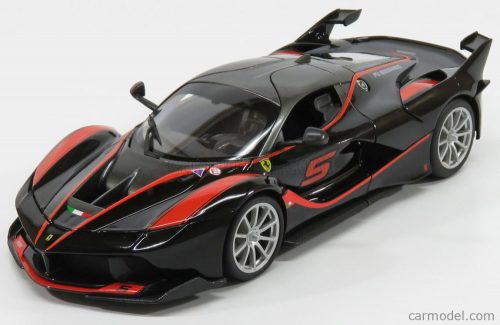 Burago - Ferrari Fxx-K N 5 2018 Black