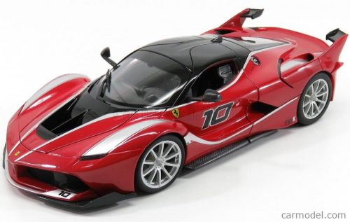 Burago - Ferrari Fxx-K N 10 2015 Red Black